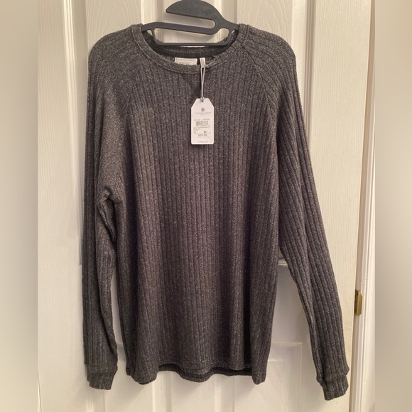 🔥🔥NWT Everyday Sunday Black Leisure Crew Neck - Picture 1 of 7